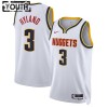 Dres Denver Nuggets Bones Hyland 3 Nike 2022-23 Association Edition Bijela Swingman - Dječji